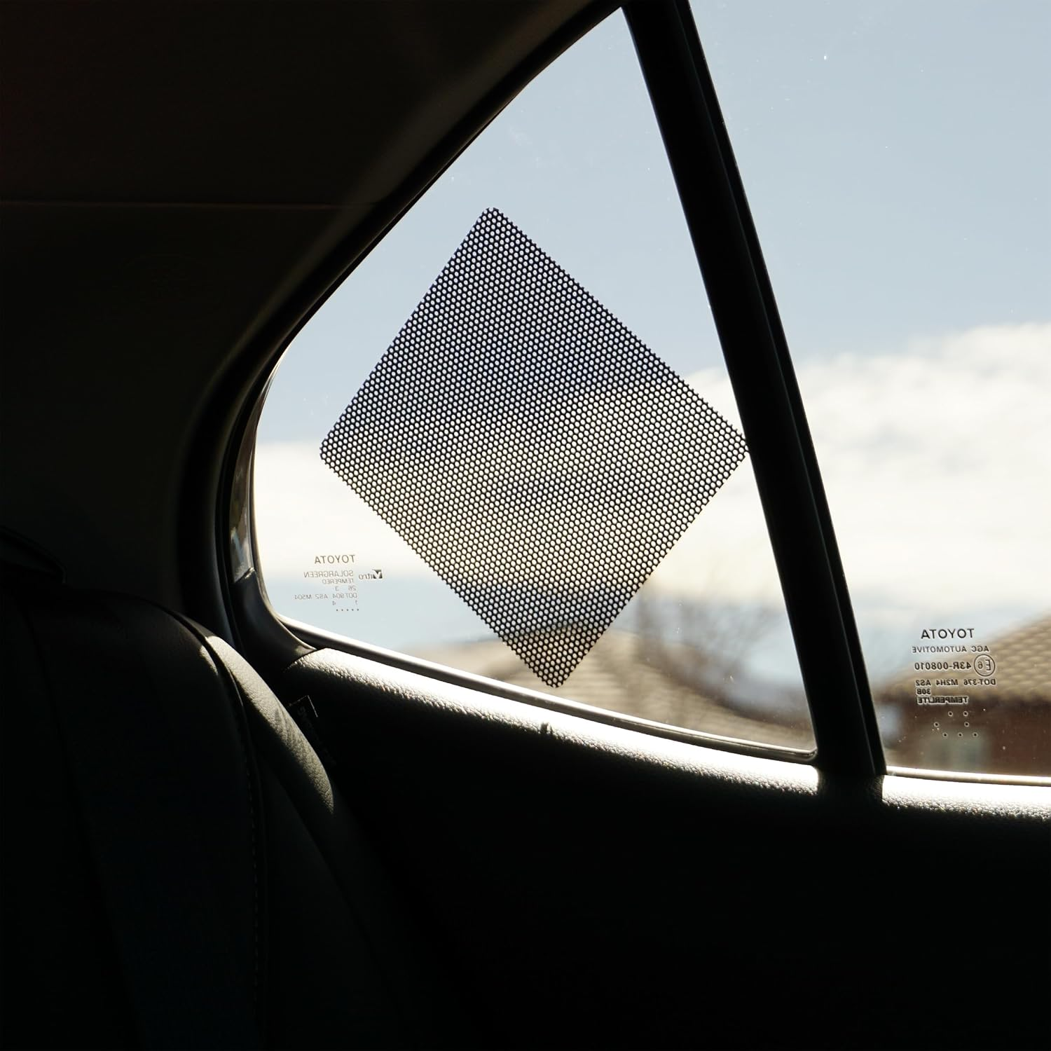 Baby on Board Sticker Sign - Essential for Cars - 2 Pack, 5.5" by 5.5" - Bright Yellow and See-Through on Window - Best Safety Signs - No Need for Suction Cup or Magnet - Durable and Strong Adhesive image number 4