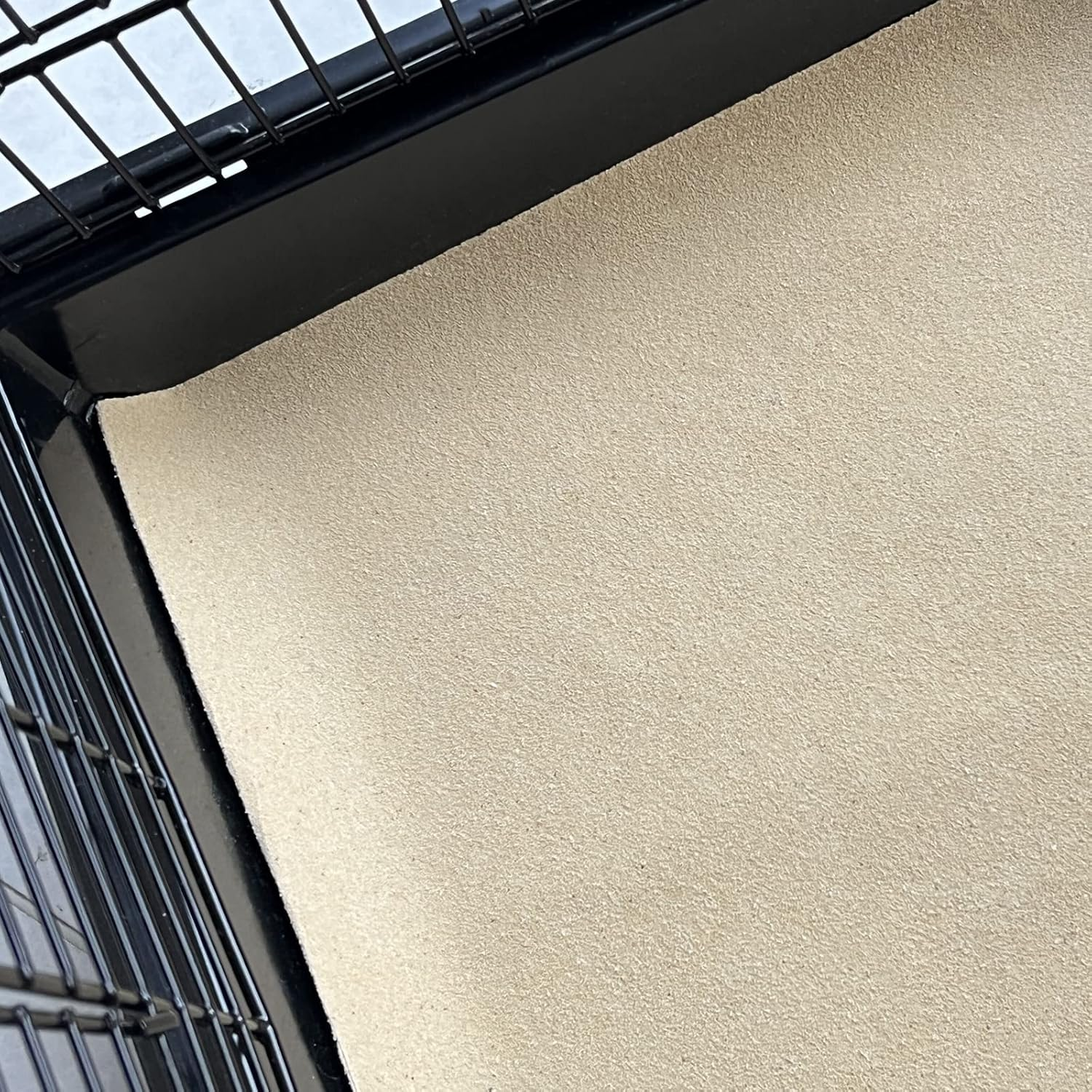 Gravel Paper for Bird Cage,Birdcage Liner Papers Cuttable Gravel Liner Sea Sand Paper Pet Animal Cages Cushion Great for Hard-Billed Birds Parrot | Clean Safe & Aids in Digestion (8 PCS - 17" X 11") image number 1