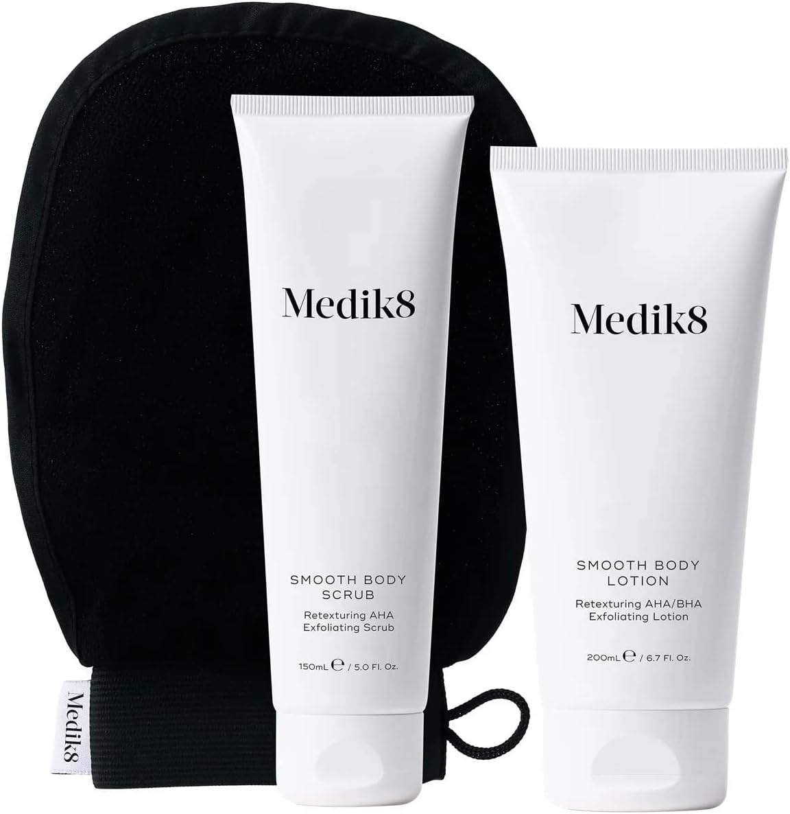 Medik8 Smooth Body Exfoliating Kit - Retexturing AHA System for Bumpy & Dry Skin - 3-Step Kit image number 2