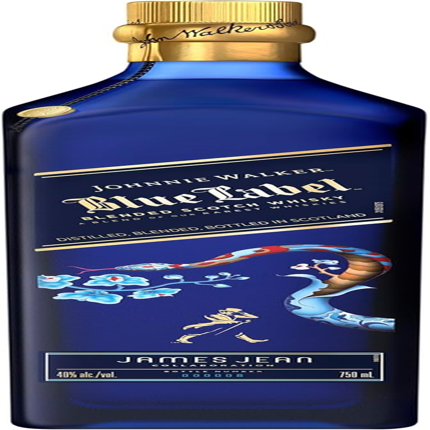 Johnnie Walker Blue Label Year of the Snake X James Jean Whiskey 750 Ml