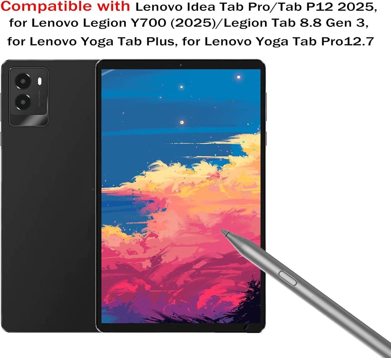 Tab Pen plus for Lenovo Tab Pen Pro Compatible with Lenovo Legion Y700 2025 Pen, Idea Tab Pro/P12 2025, Yoga Tab Plus/Tab Pro12.7, Legion Tab 8.8 Gen 3, K11 Plus image number 3