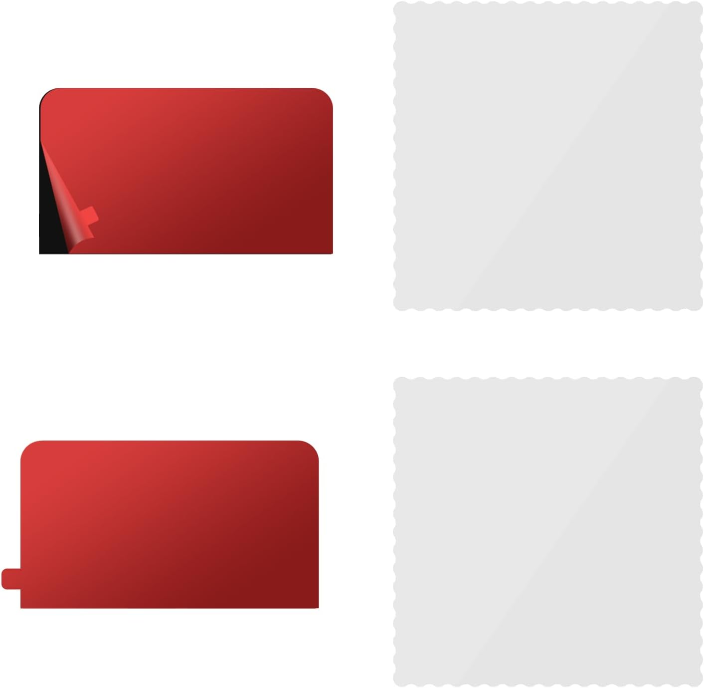 REDTIGER Adhesive and Electrostatic Stickers for VP20 Dash Cam Mounting, Strong Windshield Grip, No Sticky Residue, Double-Sided Design image number 4