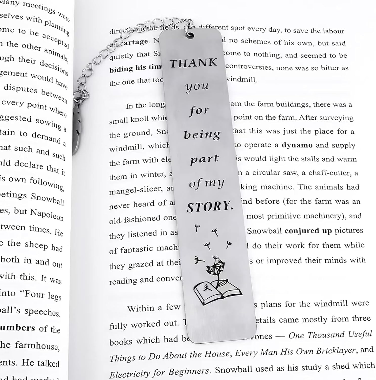 Metal Bookmark，2 Stainless Steel Bookmarks with Different Patterns，Thank You Teacher Appreciation Gifts Book Lovers Gifts Friend Birthday Graduation Gifts for Women Female Friend Gift image number 1