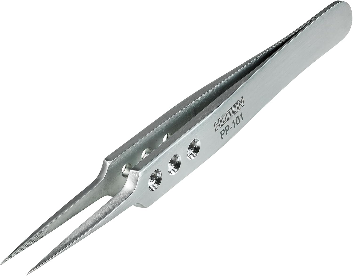 Hozan (HOZAN) Tweezers (Tweezers) Thick Finished Thickness 2.8Mm Tip Width 0.3 Mm PP-101 image number 6