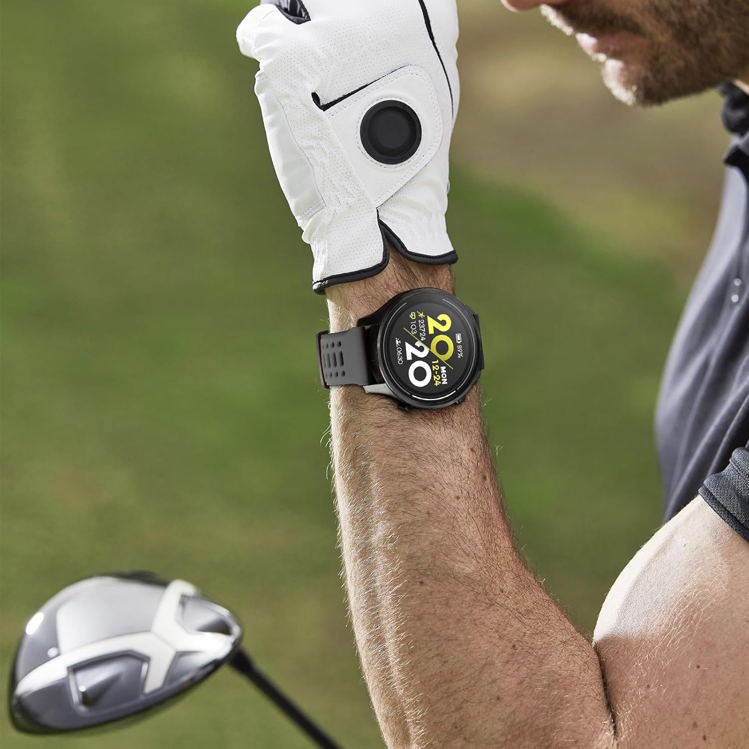 CHULN Pack of 2 Silicone Wristbands Compatible with Coros Pace 3/Apex 2 Pro/Apex Pro/Apex 46 Mm, 22 Mm Adjustable Sports Replacement Strap for Coros Pace 3 image number 2