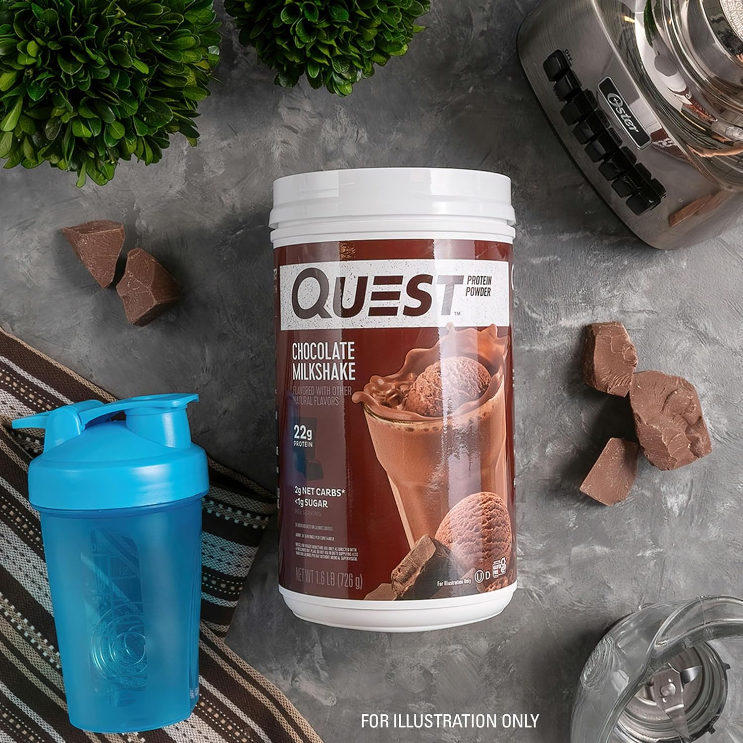 Quest Protein Powder, Chocolate Milkshake, 1.6Lb image number 3