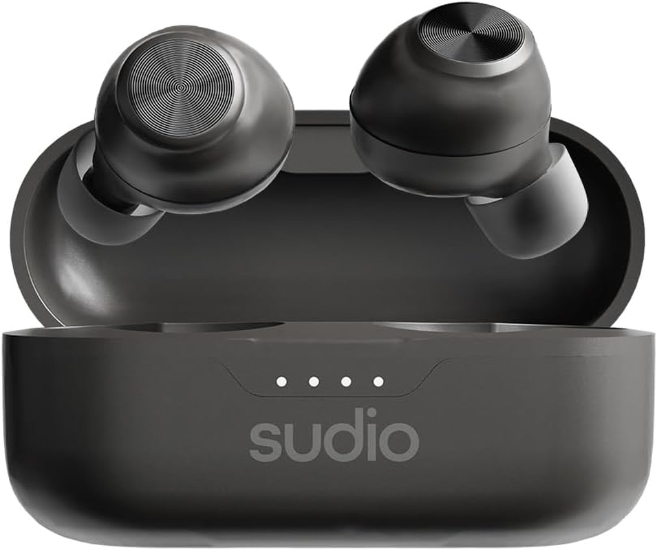 Sudio T3BLK True Wireless In-Ear Headphones, Bluetooth 5.4, Equipped with ENC, Black image number 3