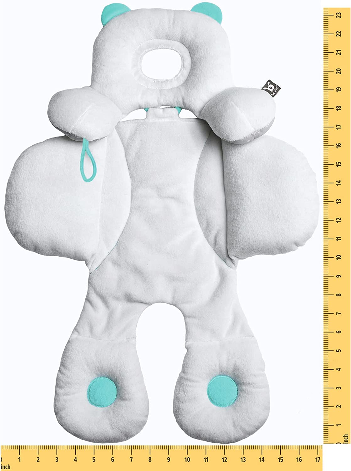 Benbat Reversible Body Support Pillow for 0-12 Months, White image number 4