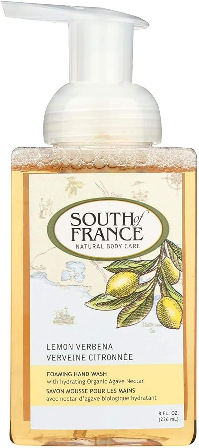 South of France Hand Wash Foam Lemon Verbena, 8 Oz image number 2