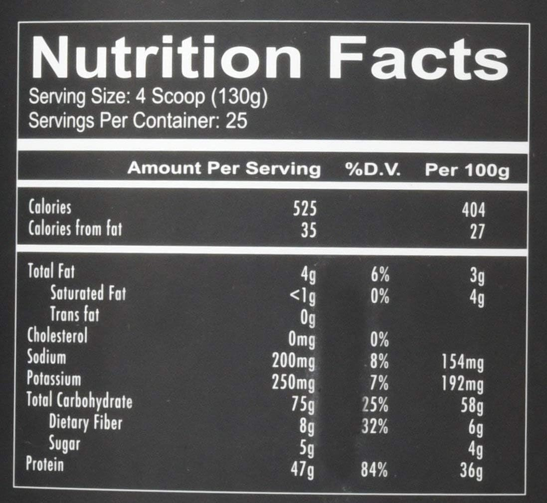 Redcon1 MRE Real Whole Food Fudge Brownie Meal Replacement Powder 25 Servings image number 1