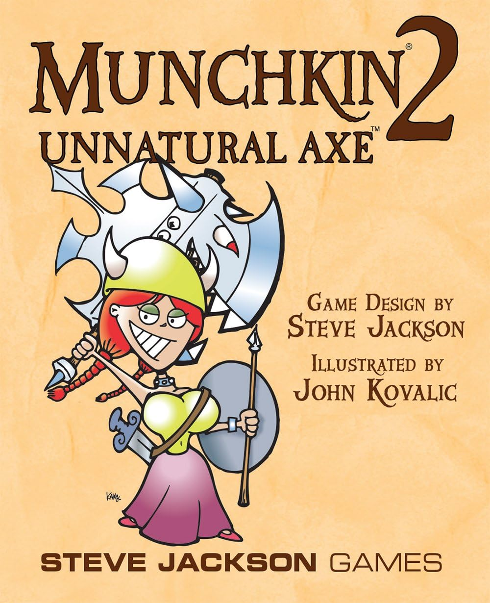 Steve Jackson Games SJG 1410 Munchkin 2- Unnatural Axe image number 1