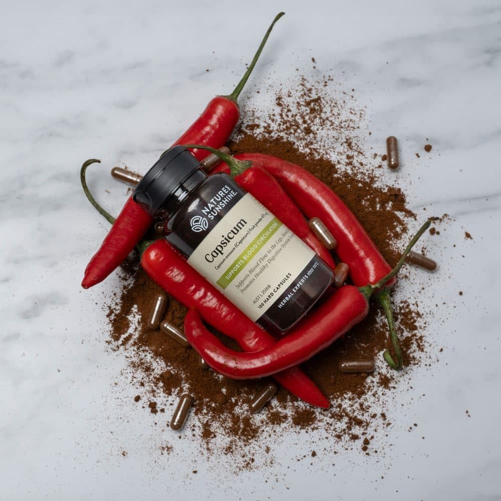 Nature'S Sunshine Capsicum (Cayenne Pepper) 100 Capsules image number 4