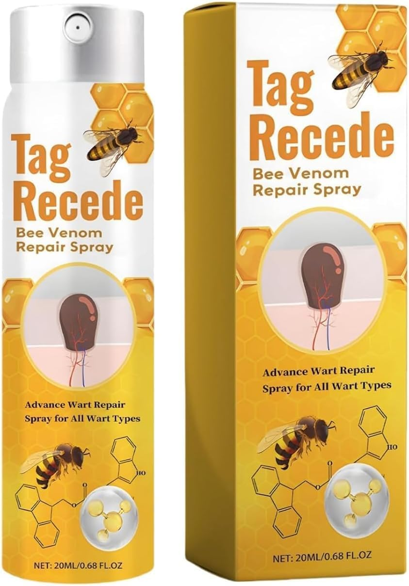 WAYAOFEI Tag Recede Bee Venom Spray,Tag Recede Bee Venom Spray for All Skin Types,20Ml/Pcs (1) image number 4