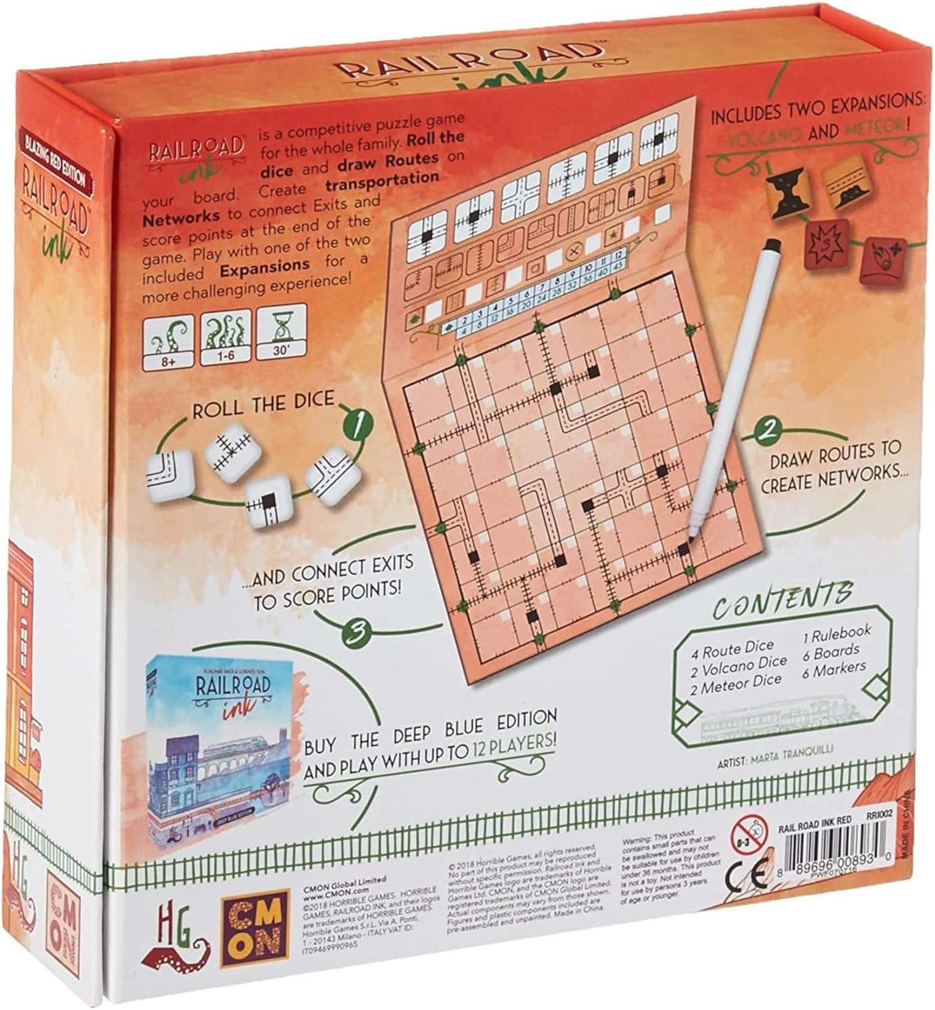 CMON Railroad Ink Deep Blue Edition image number 3