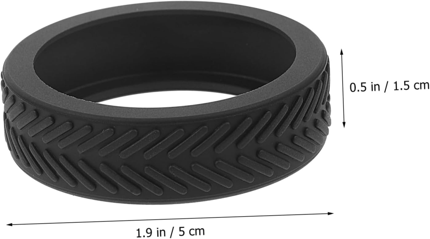 OKUMEYR 8Pcs Luggage Wheel Protector Suitcase Feet Caps for Travel Silent Rolling Motion image number 1