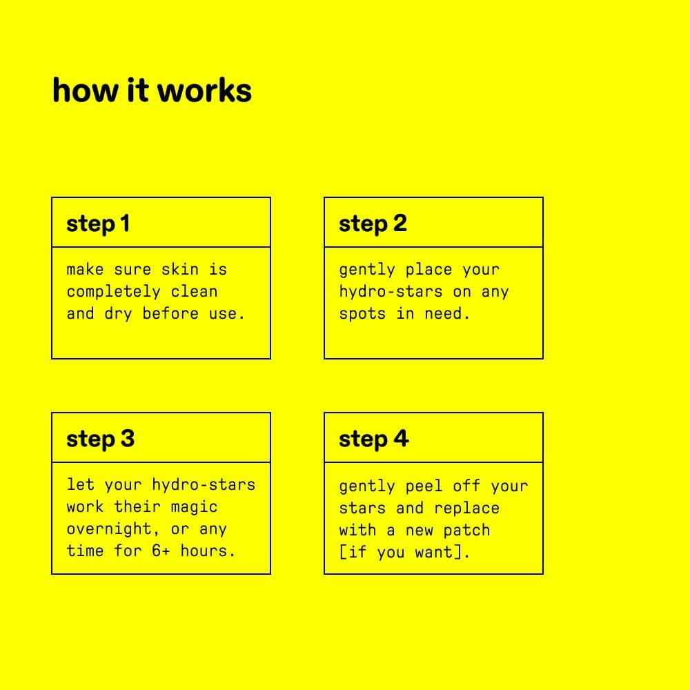 Starface World XL Big Star, Large Hydrocolloid Pimple Patches, Absorb Fluid and Reduce Redness, Cute Star Shape, Vegan and Cruelty-Free Skincare (32 Count) image number 2