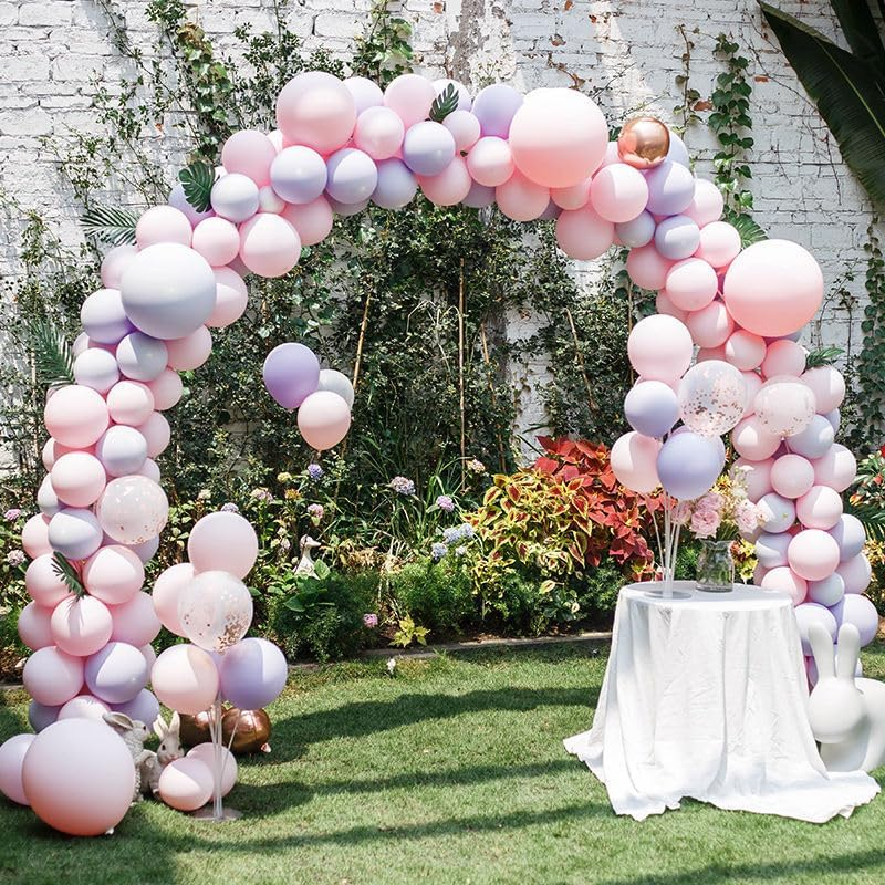 Balloon Arch Kit with Stand & Base, 9FT Tall & 10FT Wide Adjustable Backdrop for Birthday, Graduation, Wedding Party Decorations image number 2