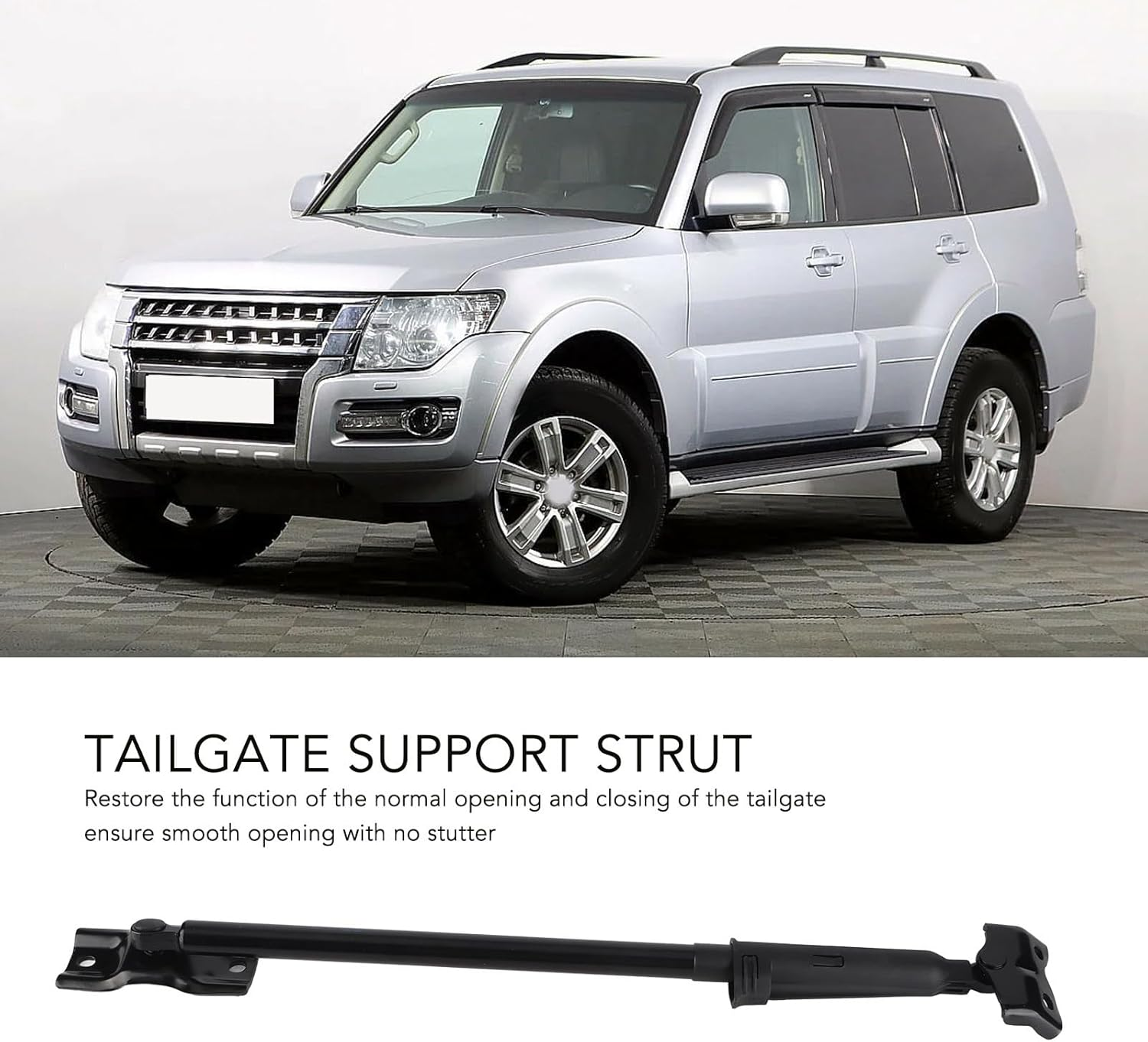 Tailgate Support Strut 5822A001, Door Safety Stopper Back Rear Boot Damper Replacement for Pajero, Fitment for Pajero IV Wagon Hardtop, OE 5822A001, Easy to Install image number 5