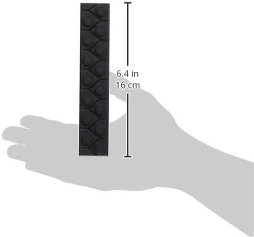 Carmate RP128 Car Pedal RAZO Non-Slip Rubber Grip for Pedals, Super Grip, Black