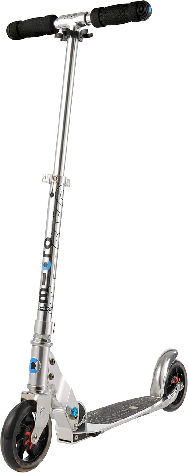 Micro Speed+ 2-Wheel Folding Scooter - Silver image number 2