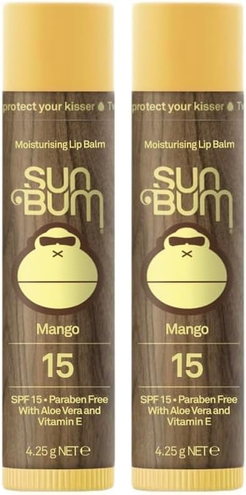 Sun Bum SPF 15 Sunscreen Lip Balm - Mango - Broad Spectrum UVA/UVB Lip Protection - Moisturizing with Aloe & Vitamin E - Vegan & Cruelty Free - 4.25G image number 4