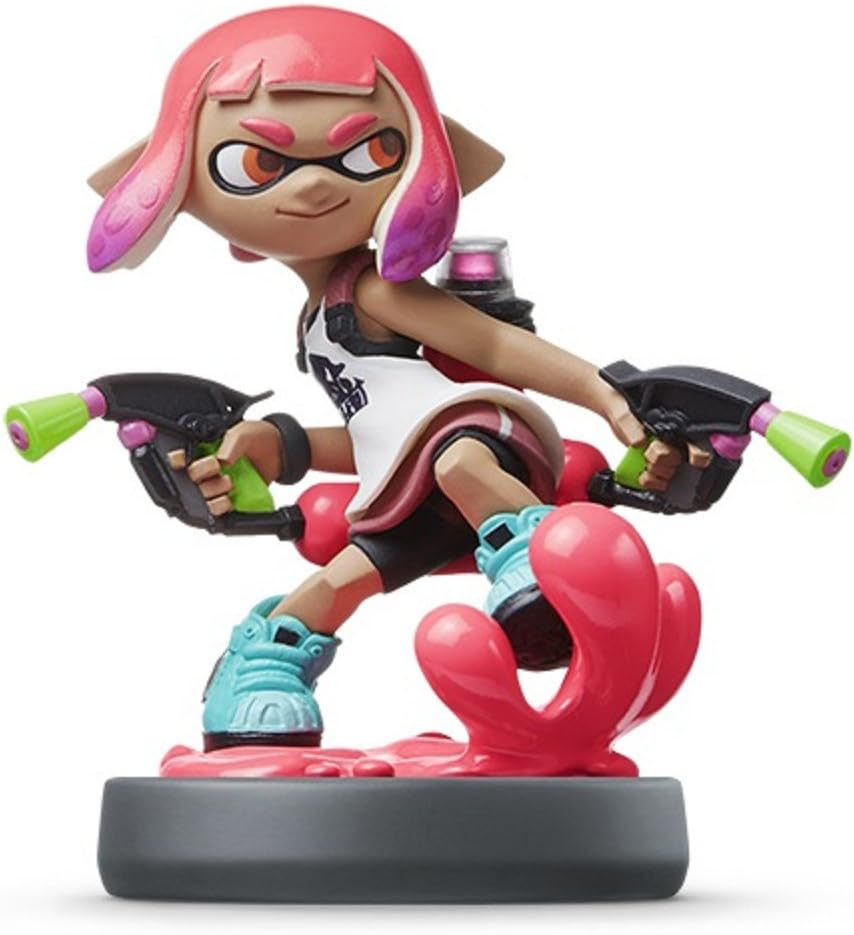 Nintendo Amiibo - Inkling Girl (Neon Pink) (Splatoon Series) Japan Import (Original Version) image number 1
