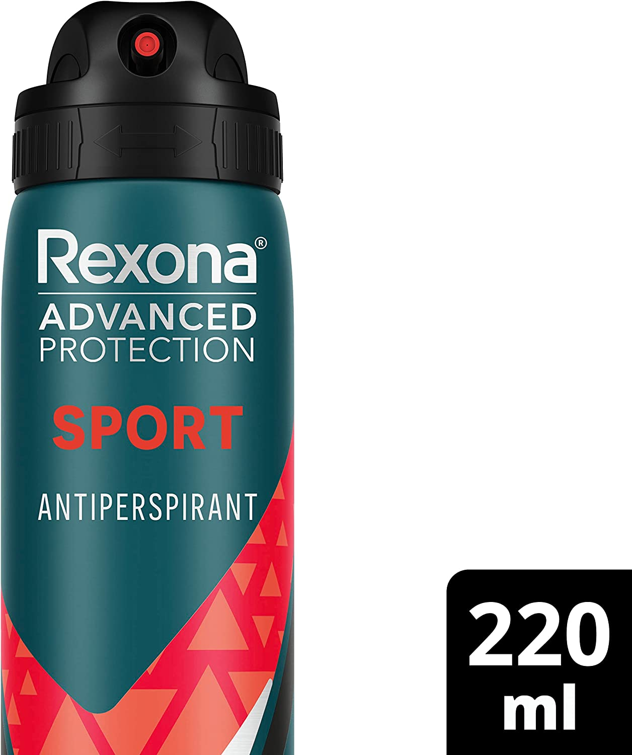 Rexona Men Advanced Protection Sport Antiperspirant Deodorant Spray, 220 Ml (Packaging May Vary) image number 1