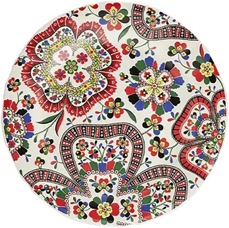 GIEN Chance Folle 18642PTH Tea Cup & Saucer, 6.9 Fl Oz (175 Ml), H 2.9 X W 5.7 Inches (7.4 X 14.5 Cm), 11.8 Oz (320 G)