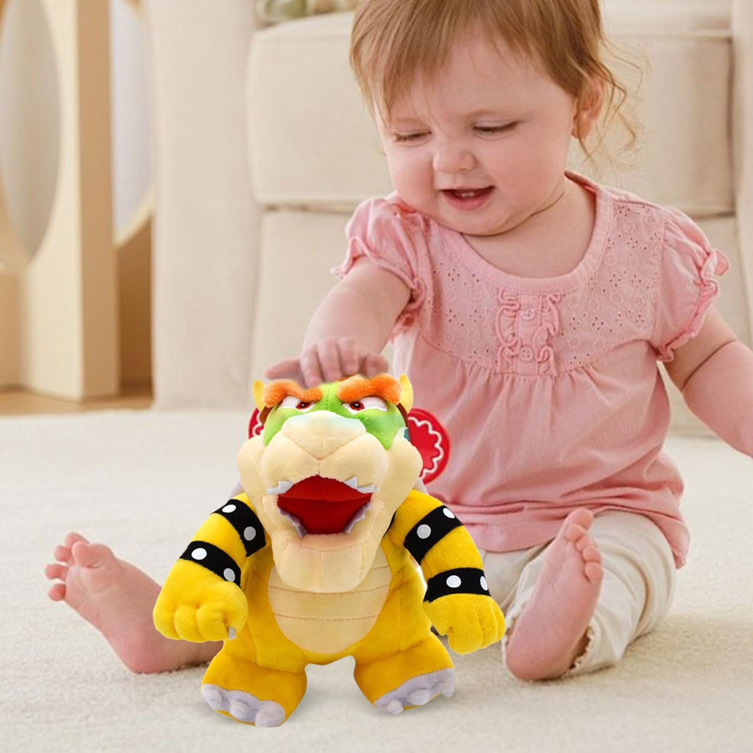 Bowser Mario Plush, Bowser Anime Plush Figures, Bowser Plush Toy Toy, Game Bowser Plush Doll Toy, Bowser Plush Stuffed Toy, Mario Bowser Plush Toy, for Children, Fans and Collectors image number 3