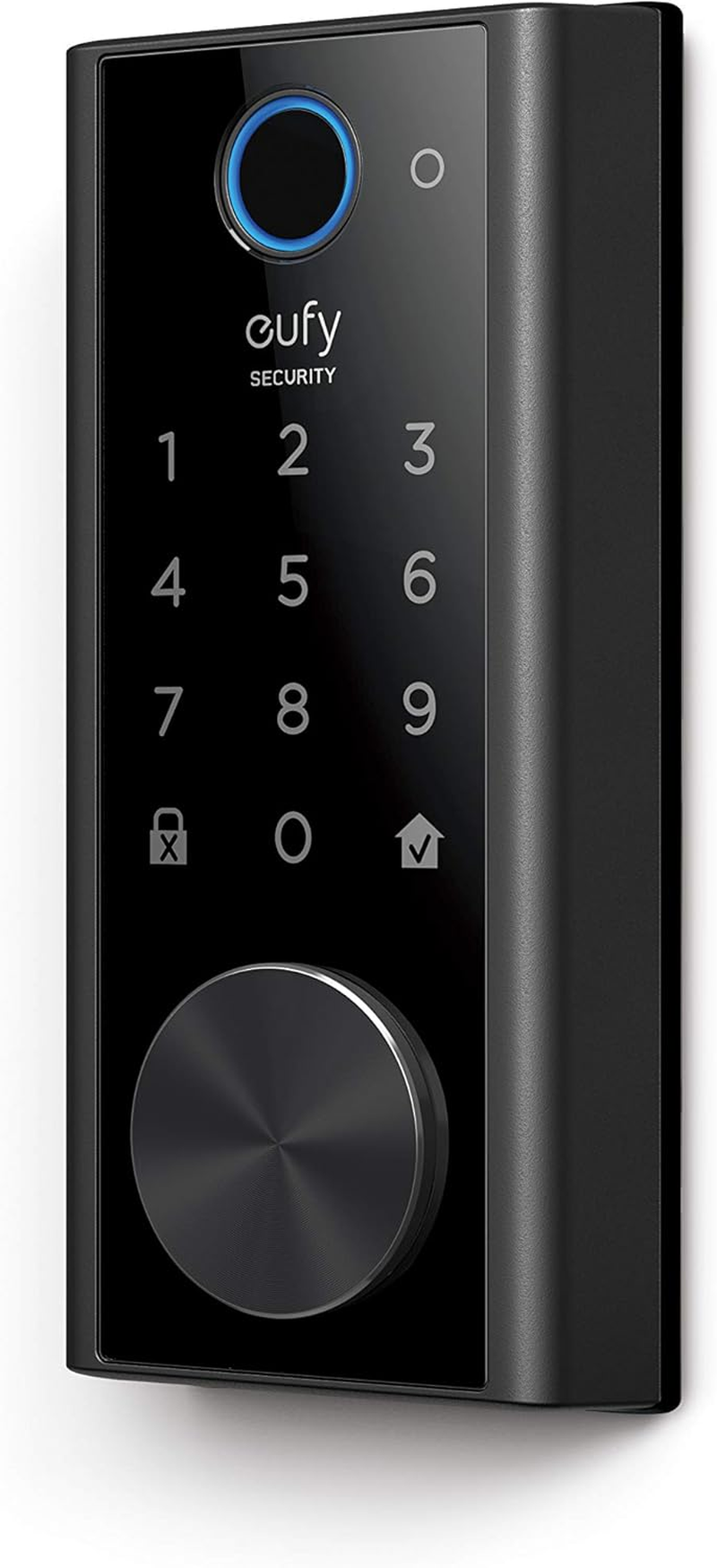 Eufy Security E130 Smart Lock Touch, Fingerprint Keyless Entry Door Lock, Bluetooth Electronic Deadbolt, Touchscreen Keypad, IP65 Weatherproofing, Compatible with Wi-Fi Bridge image number 3