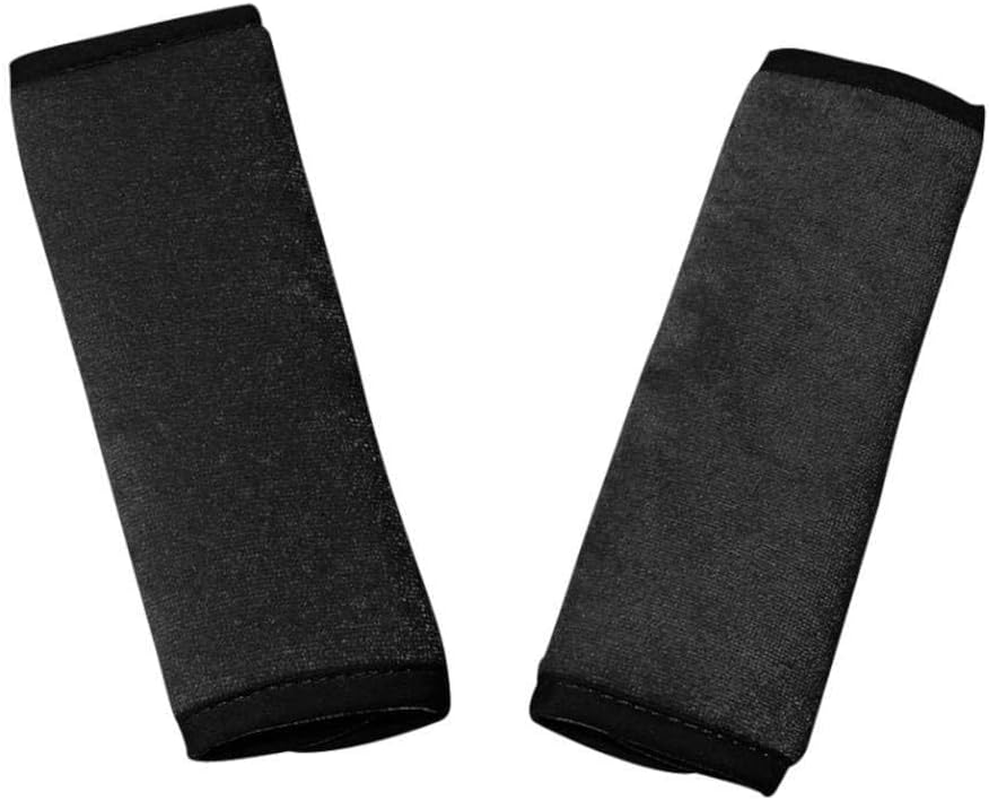 Playette Reversible Car Seat Strap Covers, Black image number 1