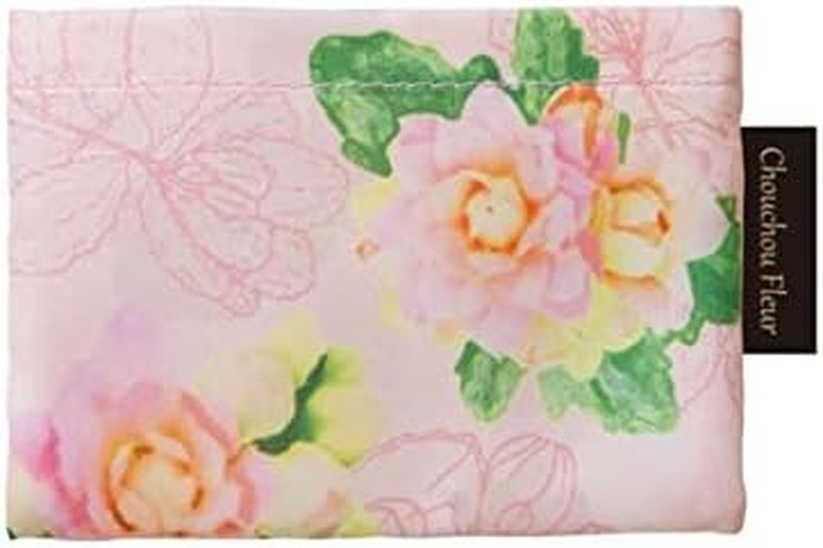 Chouchoufleur Compact Bag, Antibacterial Treatment, Antibacterial, Odor Resistant, Water Repellent, Washable, Hanging Tag Included, Floral Pattern image number 3