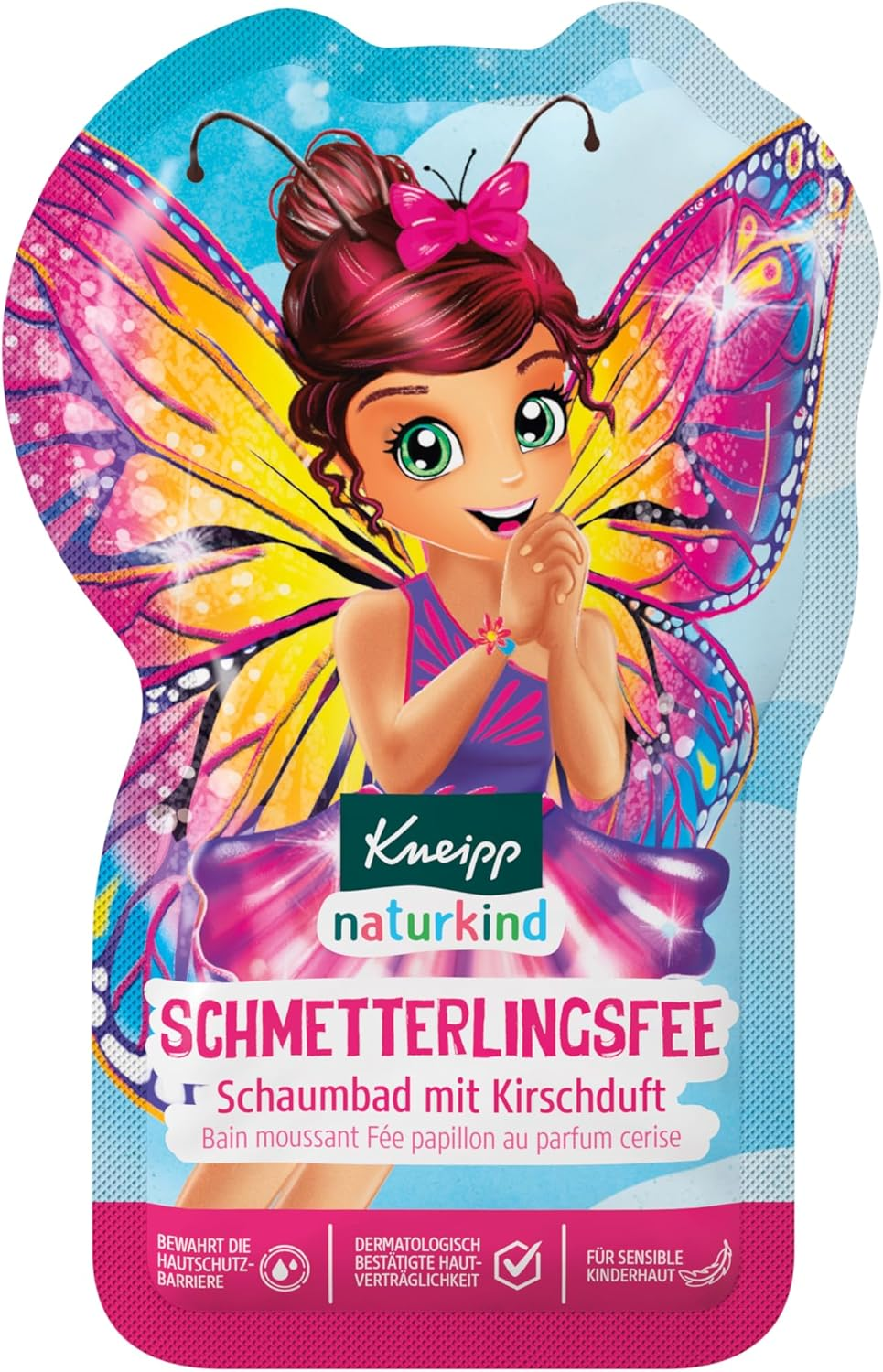 Kneipp Naturkind Butterfly Fairy Bubble Bath - Bath Additive with Cherry Fragrance - for Sensitive Children'S Skin - 40 Ml image number 5