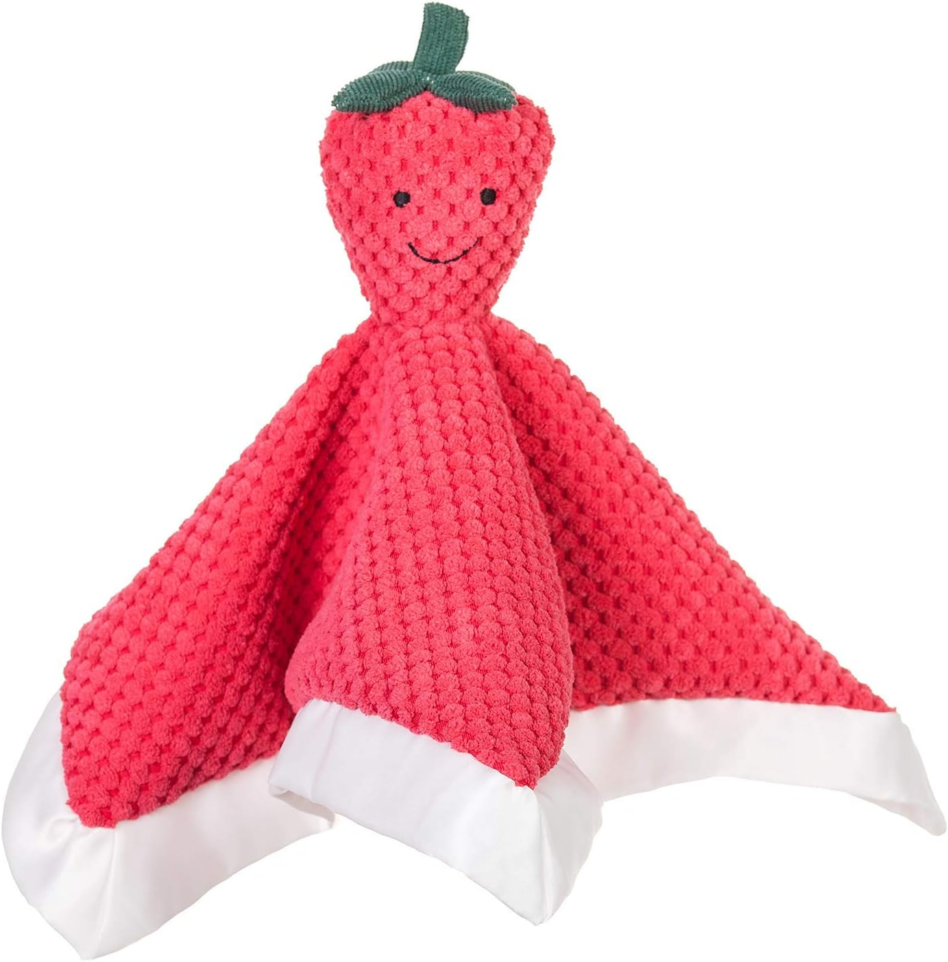 Apricot Lamb Strawberry Blanket Soft Loveys for Baby Boy and Girl,13 Inches