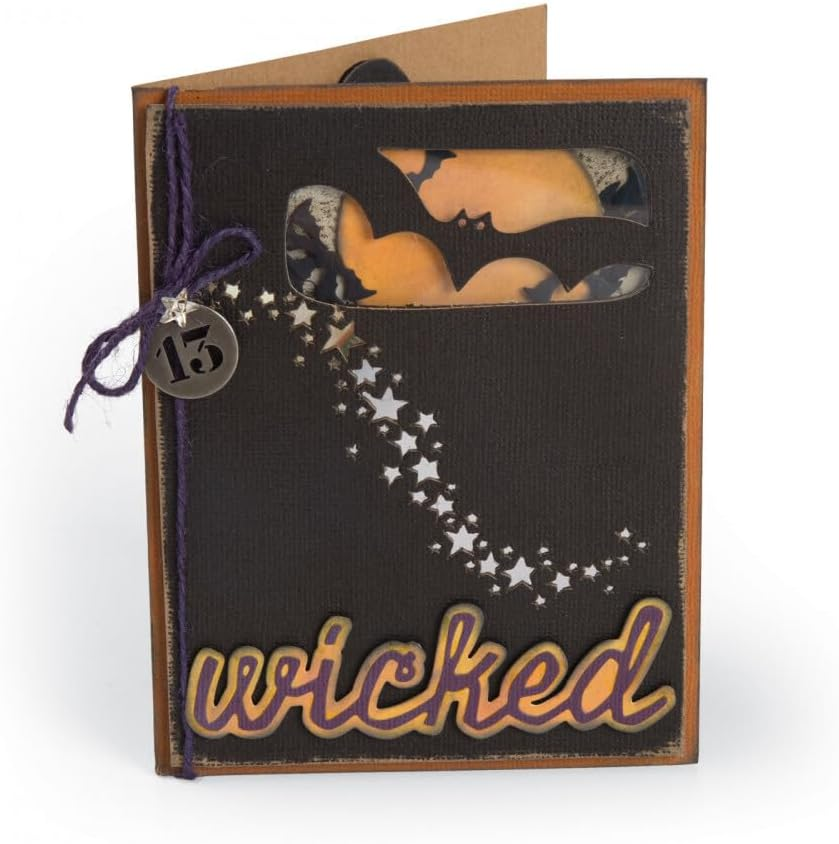 Sizzix Thinlits Dies Swirling Stars by Tim Holtz, 9-Pack, One Size, Multicolor - 663095 image number 2