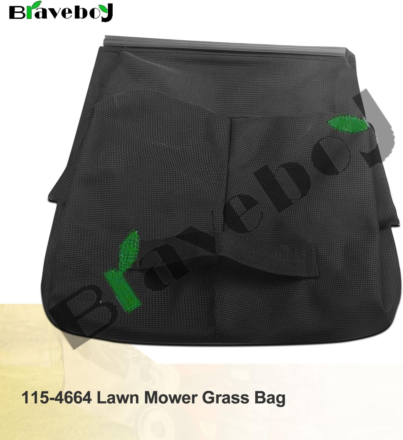 115-4664 Grass Bag - by Braveboy, Compatible with Toro Lawn Mower Xt675 59307 22" Lawn Mower 2009, Fits Model 20330 20331 20370 20371 20377 20378 & More- (NO Metal Frame) image number 5
