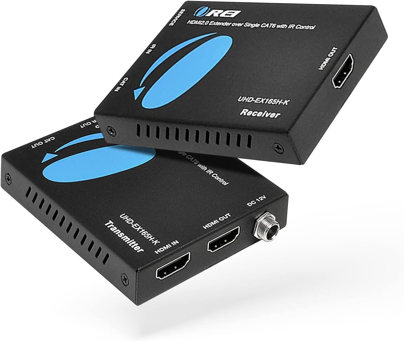 Orei HDMI Extender Ultrahd over Single Cat6/Cat7 Cable 4K @ 60Hz with HDR & IR Control - up to 165 Ft EDID Management image number 6