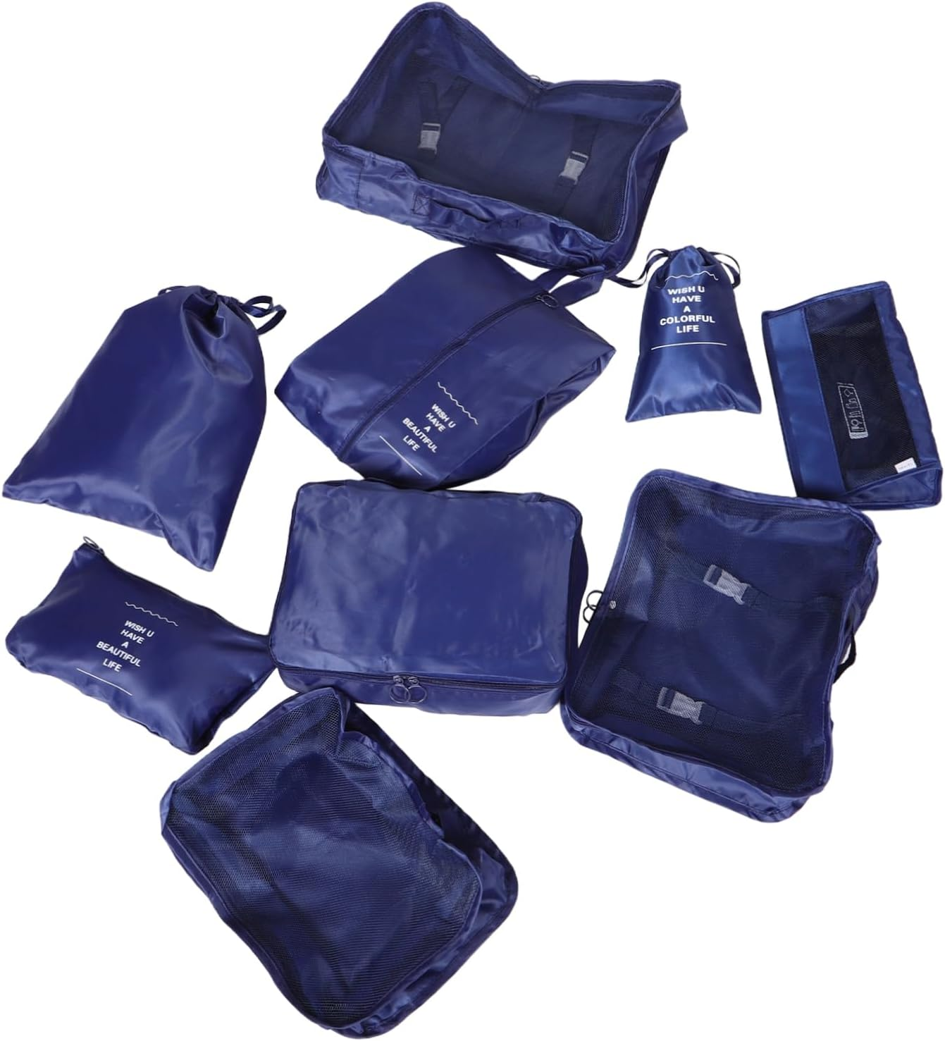 CALLARON Travel Toiletry Bag Luggage Packing Organizer Underwear Storage Bag Multifunctional Travel Storage for Women Luggage Gear Packing Cubes for Suitcases image number 1