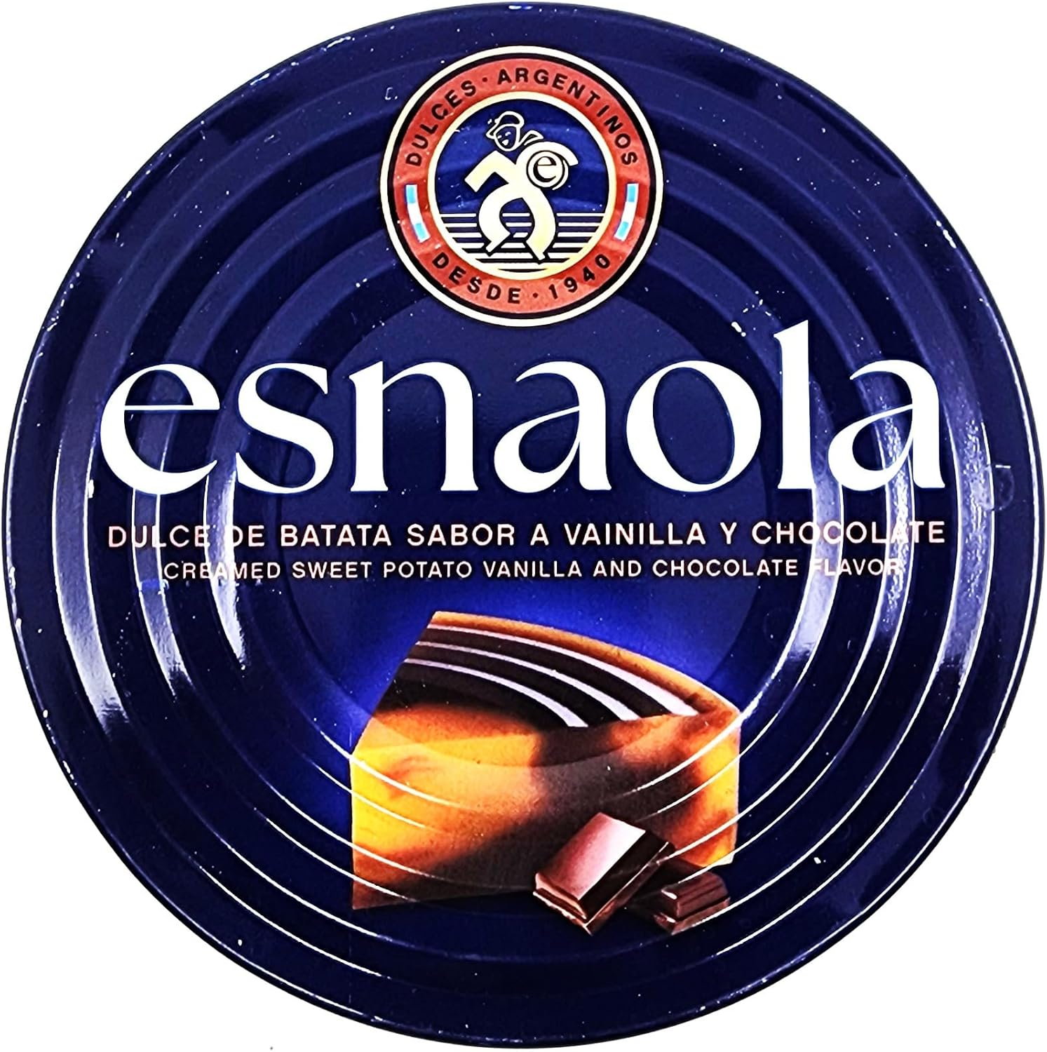 Esnaola Sweet Potato with Chocolate Paste, 700 G, Chocolate image number 1