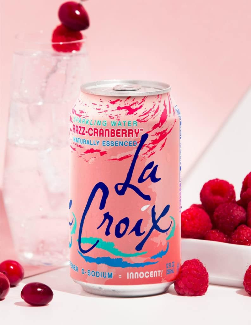 Lacroix Sparkling Water, Cran-Raspberry, 12 Fl Oz (Pack of 8), Naturally Essenced, 0 Calories, 0 Sweeteners, 0 Sodium image number 5