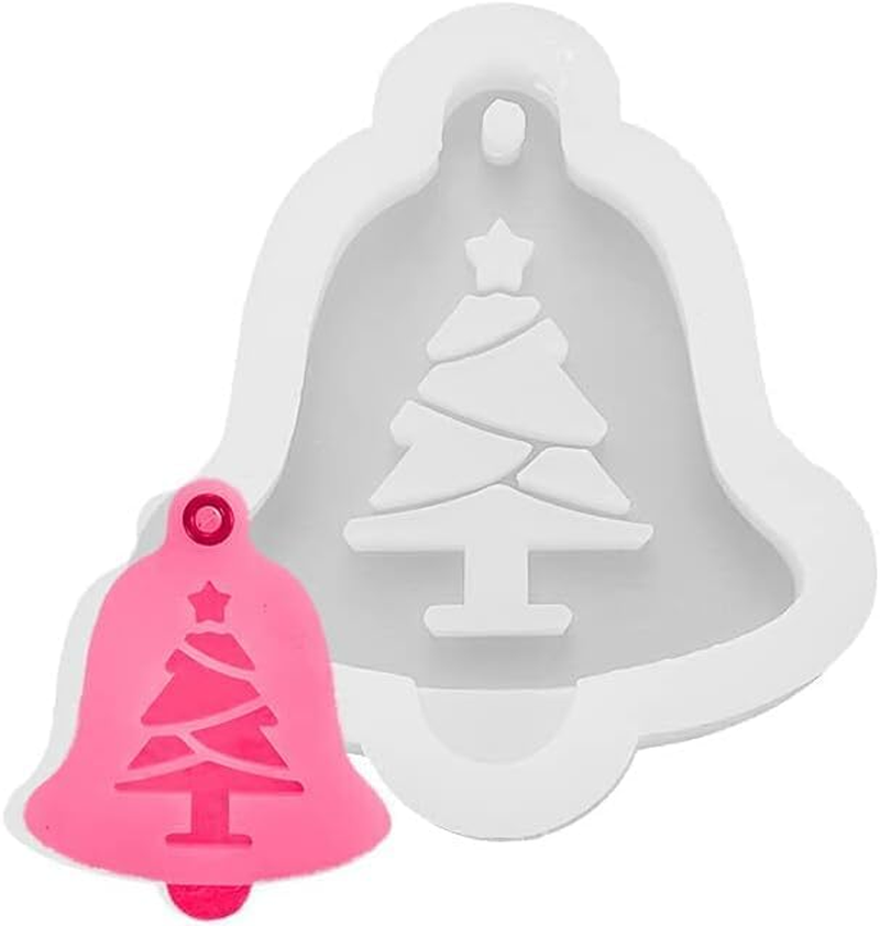 Biscuit Molds Kitchen Baking Handmade Christmas Themed Embossed Mould Dessert Fondant Casting Die Cupcake Chocolate, Xmas Tree B