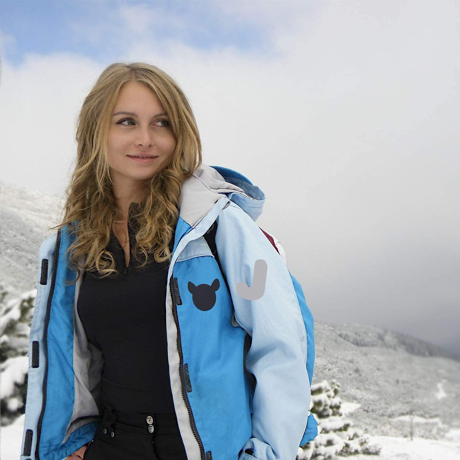 12 Sheets Repair Patches for down Jackets, 7.87X6 in Waterproof Fabric Self Adhesive Nylon Repair Patch Tape Multi Sizes & Shapes Fabric Repair Patch Tape for Puffer Jackets Coats Tents Sleeping Bags image number 3