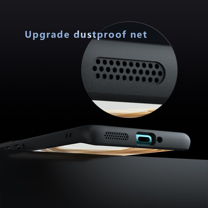 TQLGY Matte Case for Motorola Edge 50 Pro 6.7-Inch, Shockproof Military Grade Drop Protection, Frosted Translucent Skin-Touch Hard Back Slim Phone Cover, Black image number 5