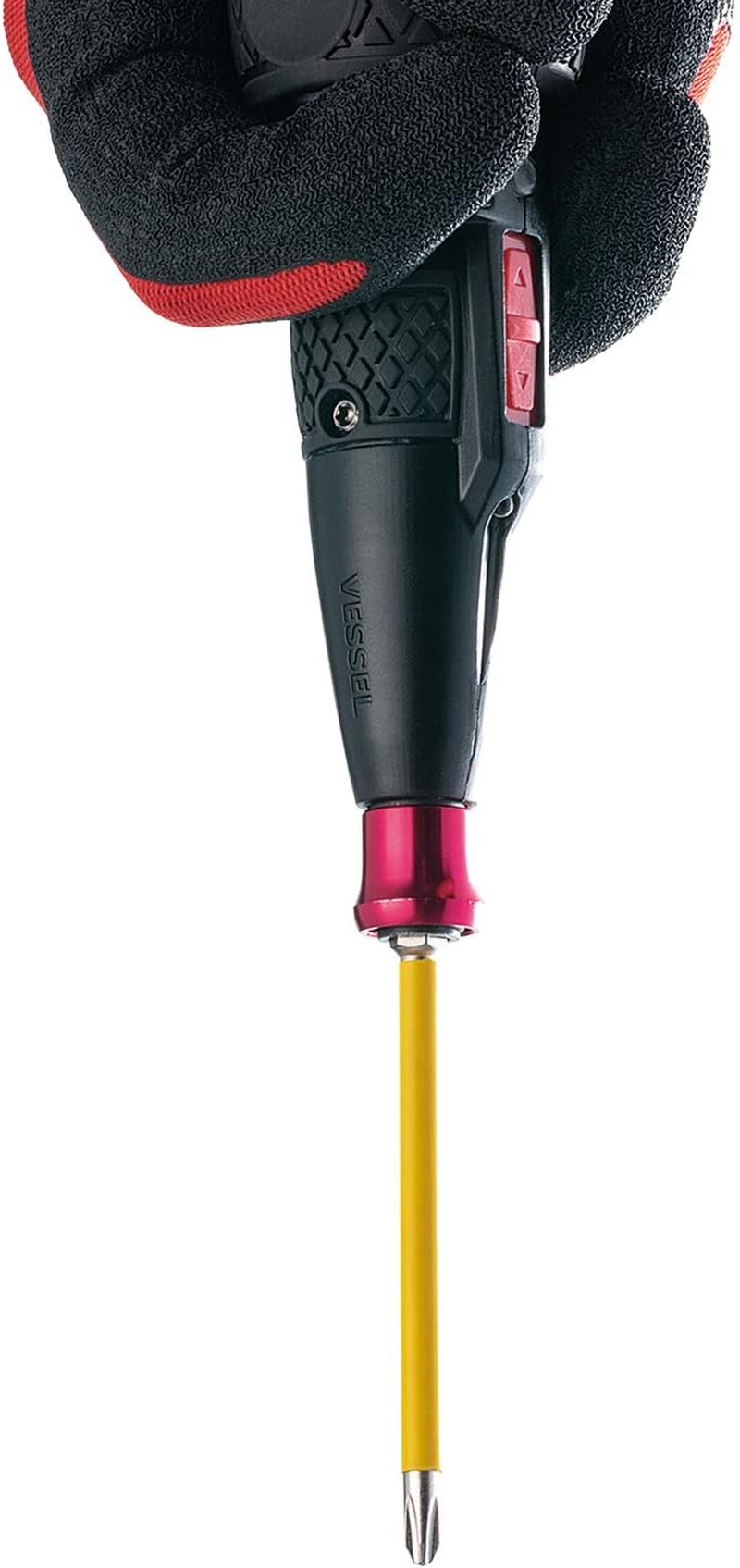 Vessel USB166100 Bit with Coated Tube Electric Ball Grip Driver Compatible - 0.2 X 0.2 X 3.9 Inches (6 X 6 X 100 Mm), 1 Piece image number 1