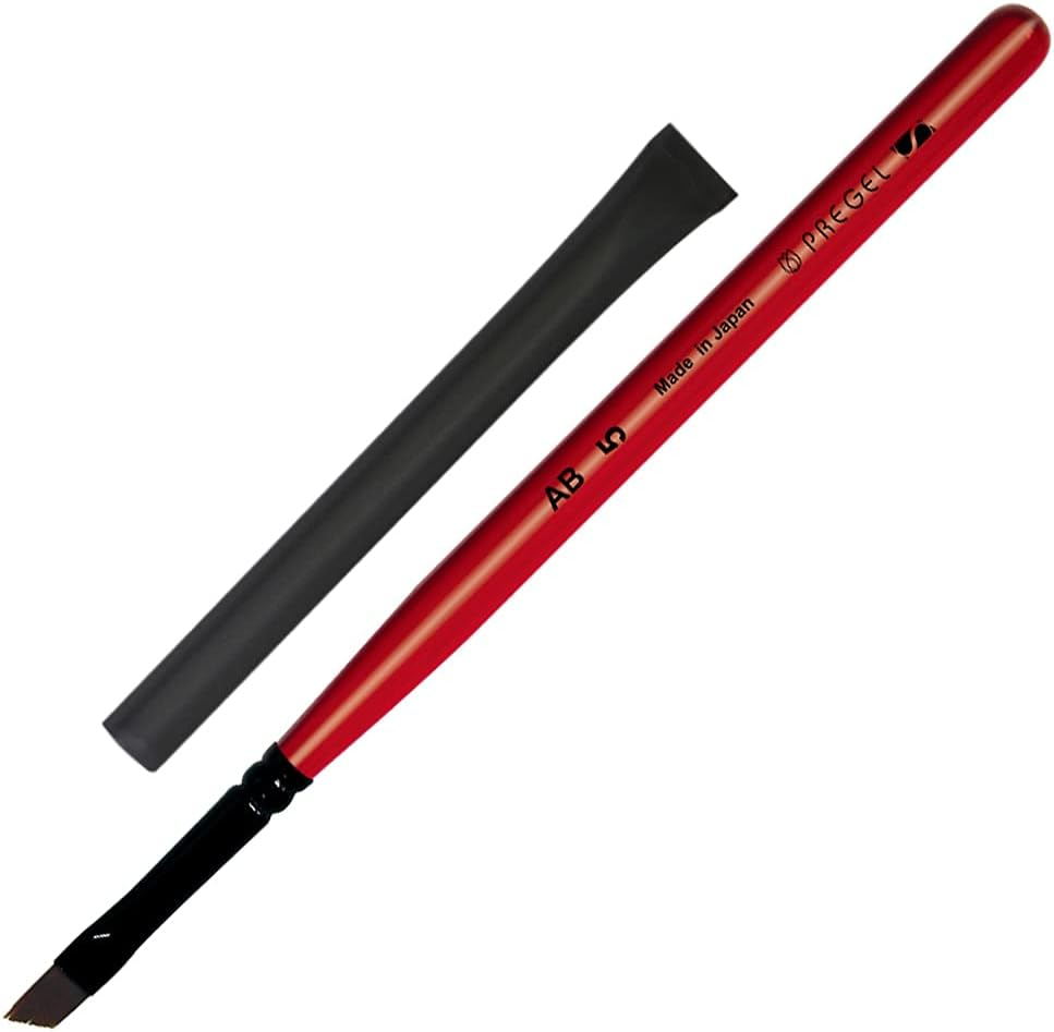 プリジェル ネイルブラシ ジェルネイル AB 5 斜め平筆