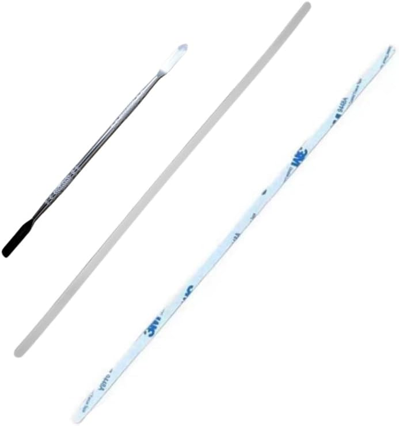 Rubber Feet Strips Replacement for Surface Laptop Studio 14.4 Inch with Stainless Steel Lever Laptop Bottom Case Non-Slip Bumper Rubber Foot Strips Grey image number 1