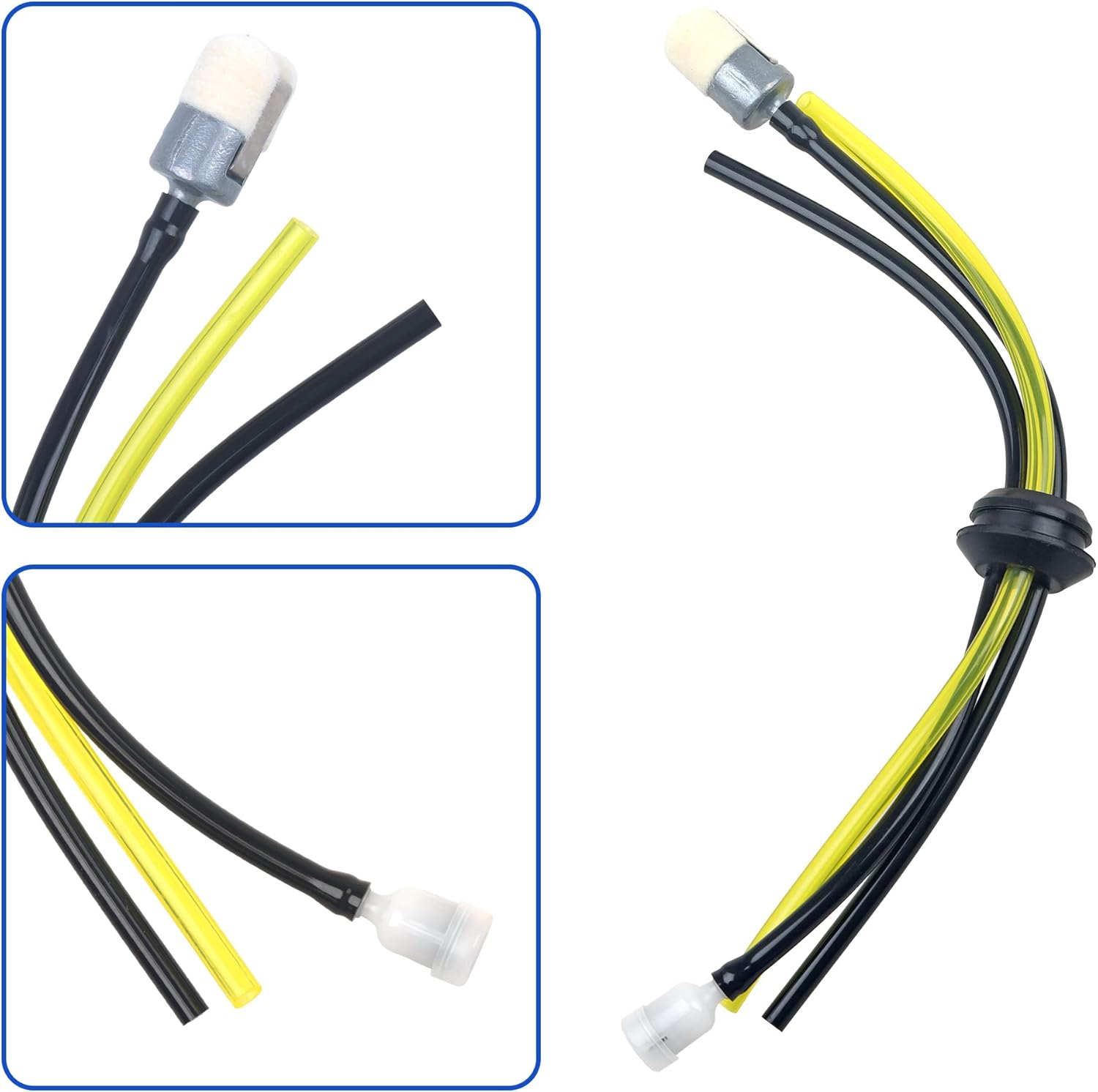 SRM 225 Tune up Kit, Replacement Parts Fit for Echo Weed Eater, Leaf Blower, String Trimmer SRM-210, SRM-230, PAS-225, PB-250LN, Includes Air Filter, Fuel Line, Spark Plug, Primer Bulb, Fuel Filter image number 2