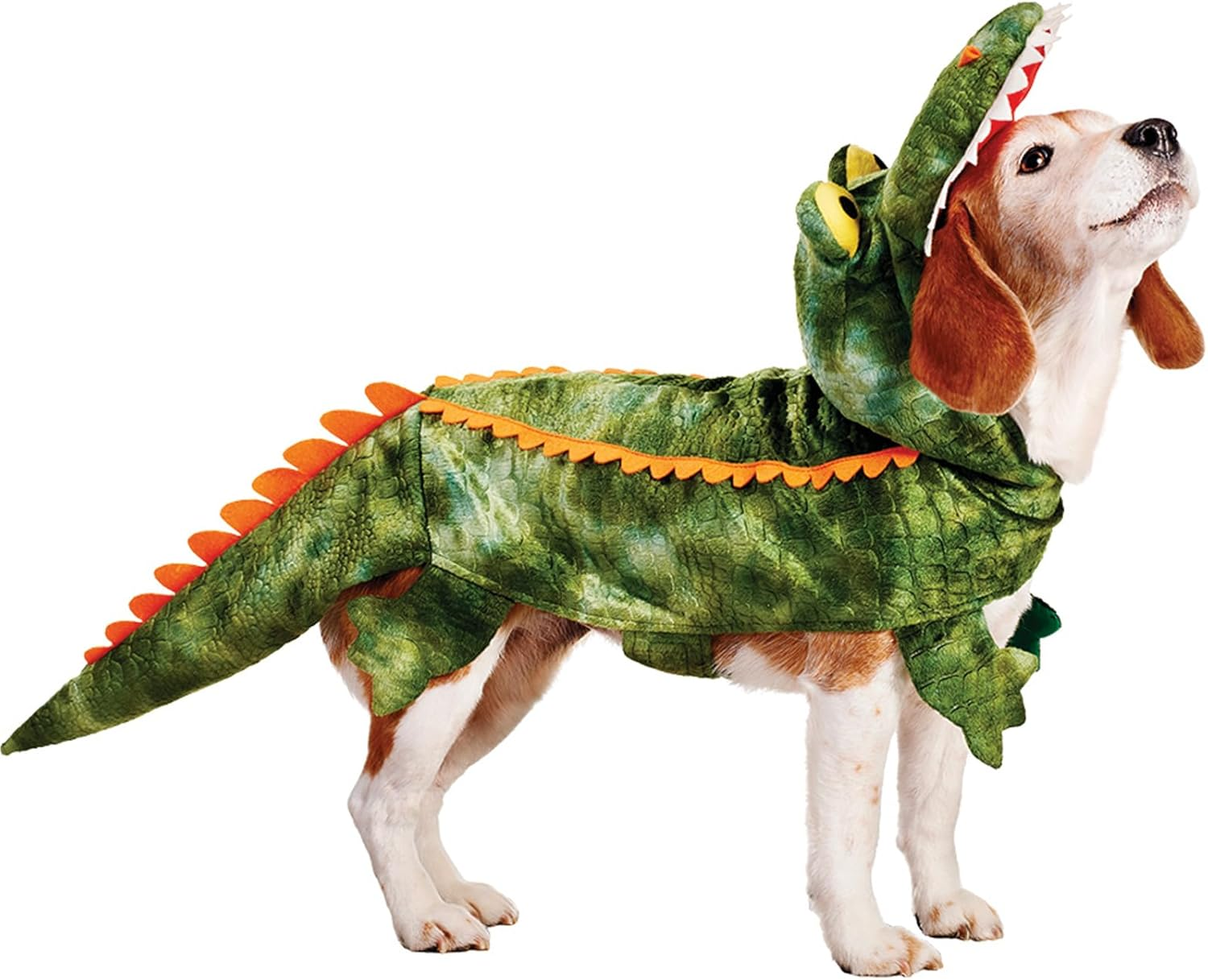 Alligator Dog Costume - Funny Croc Costume for Small to Large Dogs, Halloween Cosplay Dress image number 3