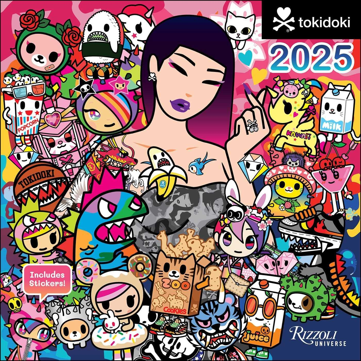 Tokidoki 2025 Wall Calendar image number 5
