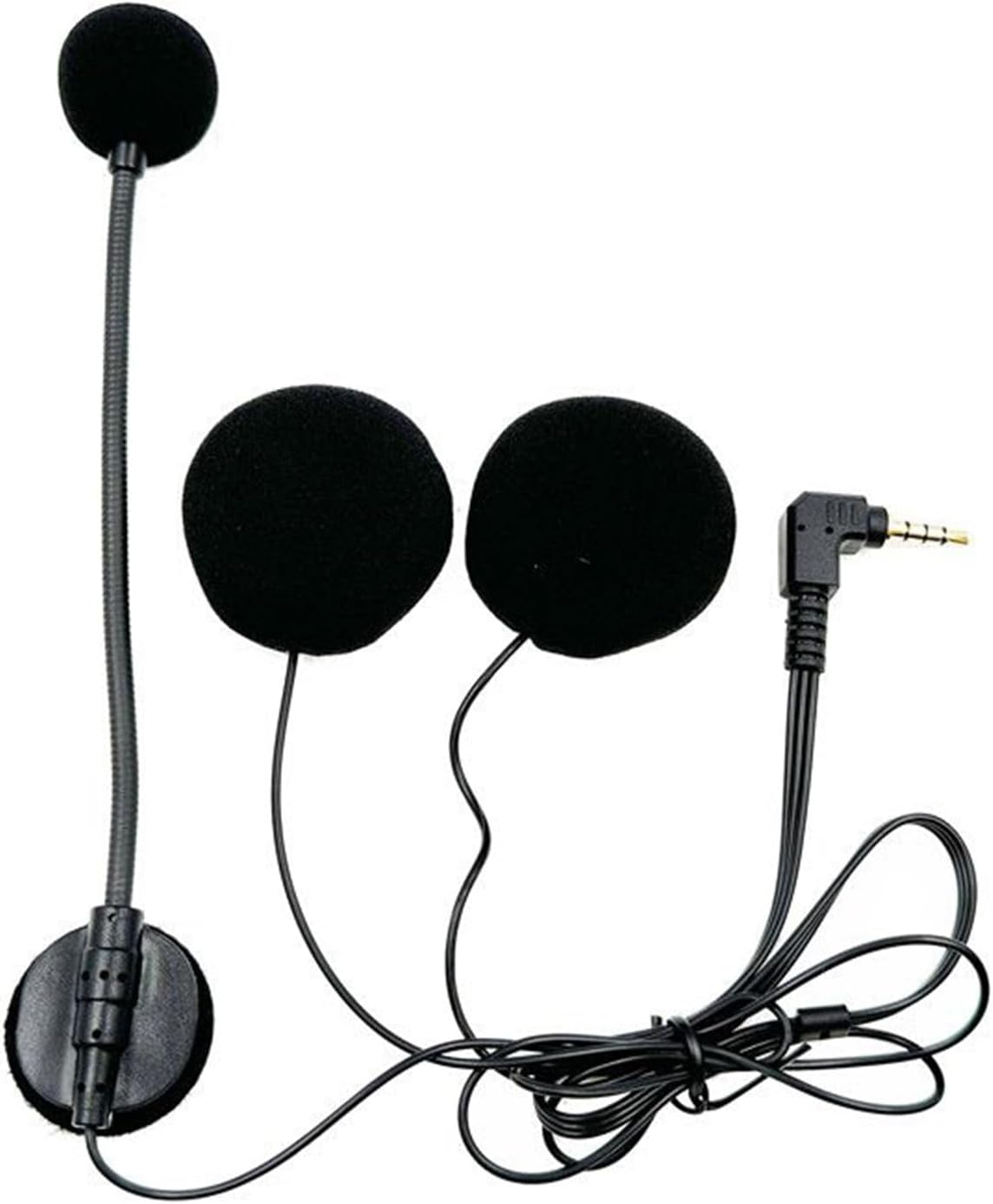 Motorcycle Helmet Headset | Motorcycle Headphone,Modular Intercom High-Definition Audio Earbuds Set for Riding Racing Dirtbike Snowmobile Street Riding image number 4